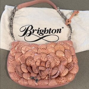 Brighton Pink Floral Shoulder Bag